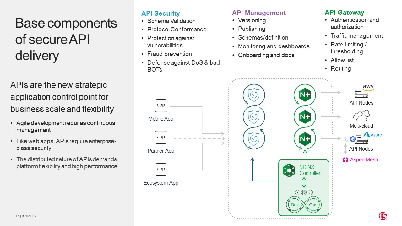Components of secure API delivery