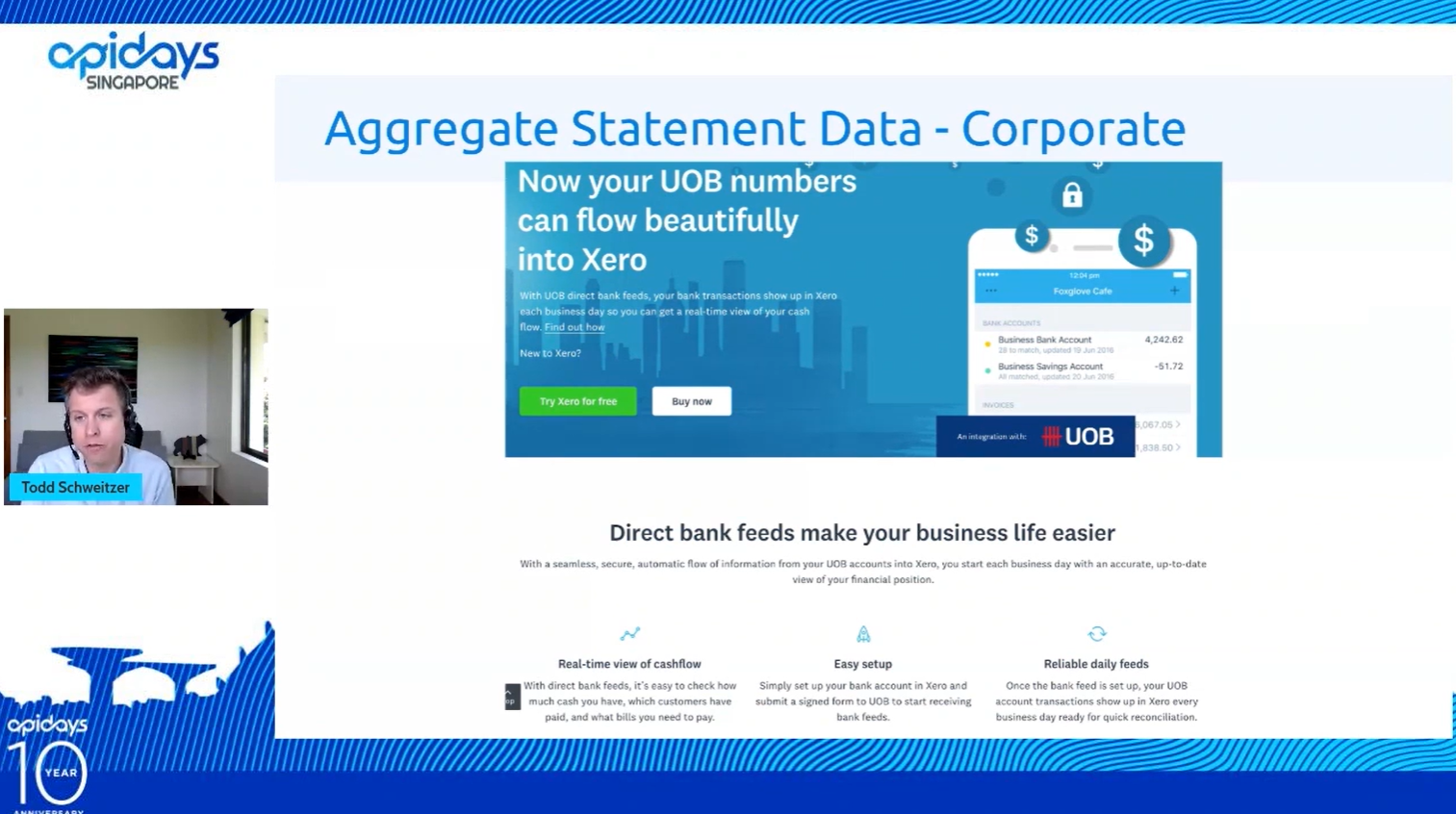 Aggregate statement data - corporate