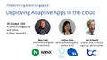 featured image thumbnail for post Deploying Adaptive Apps in the cloud